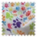 Colourful Paws Quilted Waterproof