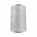 White Sewing Thread Cone - 5000 Yds - Bulk Box 10 Cones
