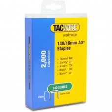 Tacwise 140/10mm Staples - 2000 Plastic Pack