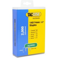 Tacwise 140/14mm Staples - 2000 Plastic Pack