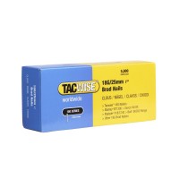 Tacwise 18g/25mm Brad Nails - 5000 Pack