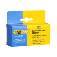 Tacwise 53/14mm Staples - 2000 Pack