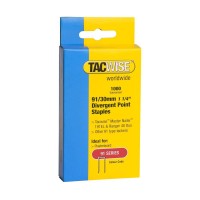 Tacwise 91/30mm Divergent Staples - 1000 Pack