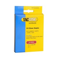 Tacwise 91/35mm Staples - 1000 Pack
