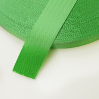 Lime Green Seat Belt Webbing - 48mm